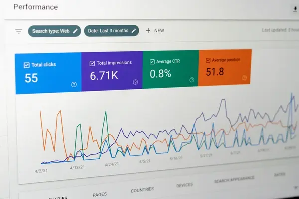 SEO Performance Scoreboard showing 100/100 score
